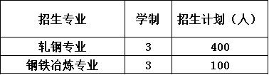 2020年攀钢集团成都钢铁有限责任公司技工学校报考计划